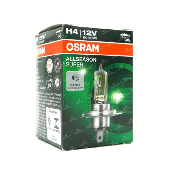 لامپ اسرام 7رنگ H4 55/60 وات اصلی آلمان